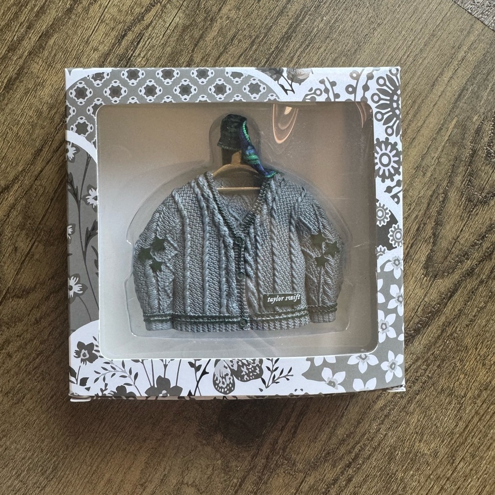 Taylor Swift Folklore Cardigan Ornament